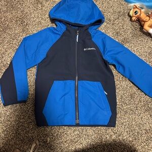 Columbia Omni-Shield Jacket in Blue and Black